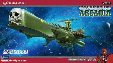 Space Pirate Battleship Arcadia (from "Galaxy Express 999 the Movie") 