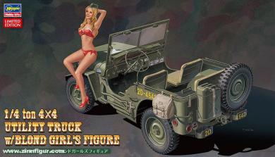 1/4 ton 4x4 Truck mit Girl 