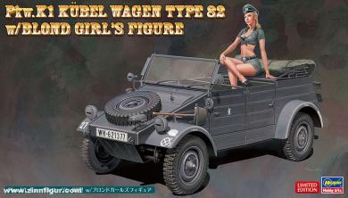 Kübelwagen Typ 82 mit Pin-Up 