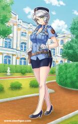 Sasha Ilyushina Policière - EGG Girls Collection No.15 