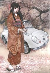 « Classic Car GIRLS » Subaru 360 Deluxe avec figurine 