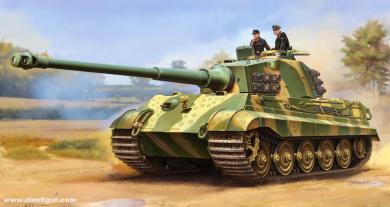 Tiger II Henschel 105 mm 