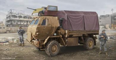 M1078 LMTV Cargo Truck with armor Cab 