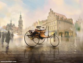 Benz Patent-Motorwagen 1886 "Easy" 