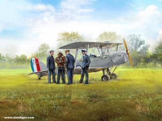 DH.82A Tiger Moth with RAF Cadets 
