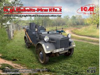 le.gl. Einheits-Pkw Kfz.2 Funkwagen 