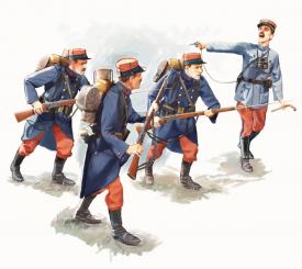 Infanterie française WK1 