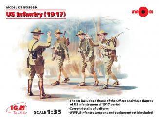 Infanterie américaine - 1917 
