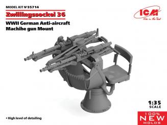 Flak 36 Zwillingssockel 