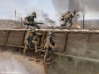 Deutsche Sturmtruppen "Los, los, los, Attacke!" 