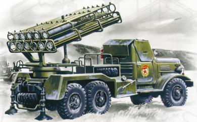 BM-24-12 Raketenwerfer 