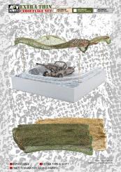 Tarnnetz - Schneegrau 