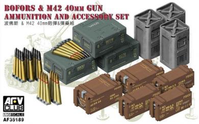 Munitions et accessoires Bofors 40 mm & M42 
