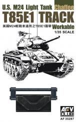 T85E1 Chaînes pour chars légers US M24 