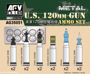 Set de munitions US 120 mm 