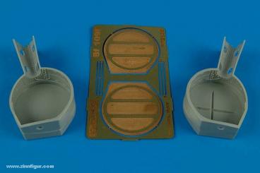 Bf 109F Wheel Bays 