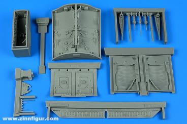 F-104G/J/S &CF-104 Starfighter puits de train d'atterrissage (Italeri) 