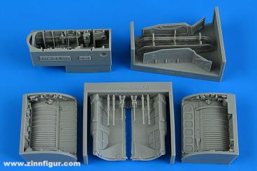 MiG-21MF Fishbed-J : baies de train d'atterrissage (Trumpeter) 