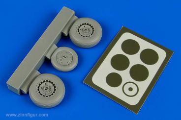 Me 262A/B Wheels & Paint Masks 