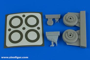 A-1J Skyraider Wheels & Paint Masks 
