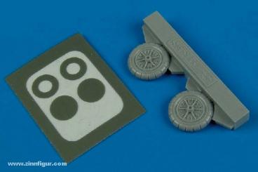 Bf 109E/F Wheels and Paint Masks 