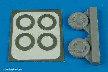 P-40 Wheels (Type B) 