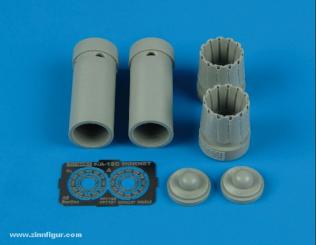 F/A-18C Exhaust Nozzles - Opened 