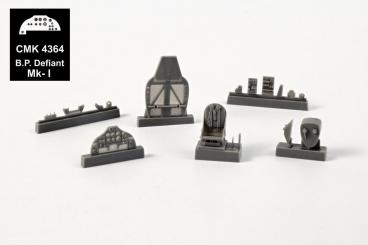 Boulton-Paul Defiant Pilot's Cockpit Set 