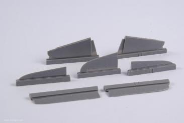 J2M3 Raiden (Jack) Surfaces de contrôle 