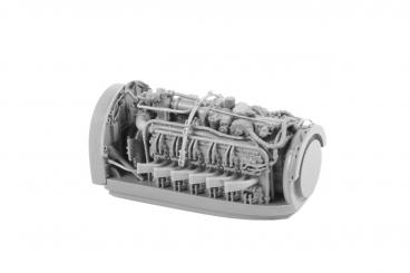 Tempest Napier Sabre Motor - obere Hälfte 