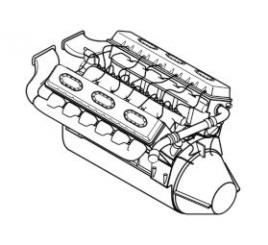 Moteur de char V-55A 