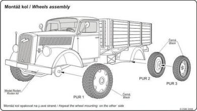 Opel Blitz Räder 