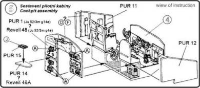 Ju 52/3mg4 interior set 