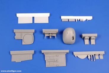 B-25G Mitchell 75 mm Bug-Kanone Umbauset 