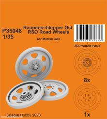 Raupenschlepper Ost RSO Road Wheels (MiniArt) 