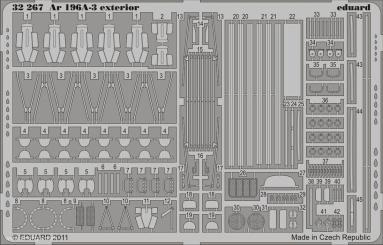 Ar 196A-3 Détails extérieurs 