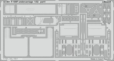 F-100F Fahrwerkdetails 