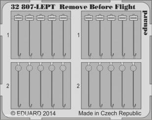 Drapeaux Remove Before Flight (tissu) 