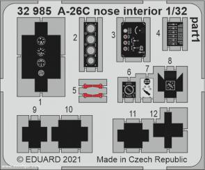 A-26C Bug-Innendetails 