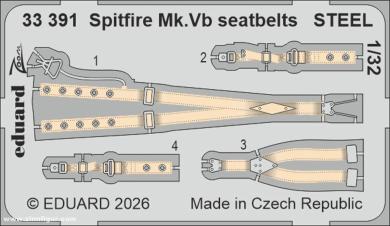 Spitfire Mk.Vb Gurte - STEEL (Kotare) 