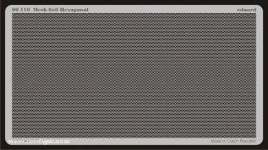 Grille/Mesh, 6x6 Hexagonal 