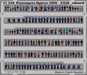 Figurines de passagers 1920 