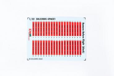 Remove Before Flight (black) - SPACE 