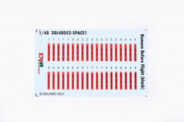 Remove Before Flight (noir) - Décor 3D SPACE 