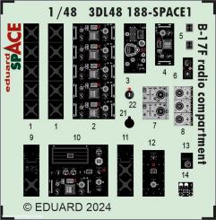 B-17F Compartiment radio - SPACE 