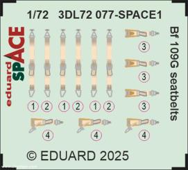 Harnais Bf 109G - SPACE 