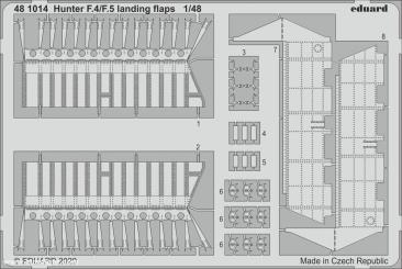 Hunter F.4/F.5 Landeklappen 