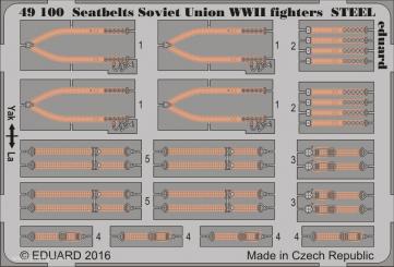 Seatbelts Soviet Union WWII Fighters STEEL 