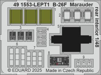 B-26F Marauder Rear interior 