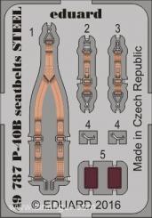 P-40B Seatbelts - STEEL 